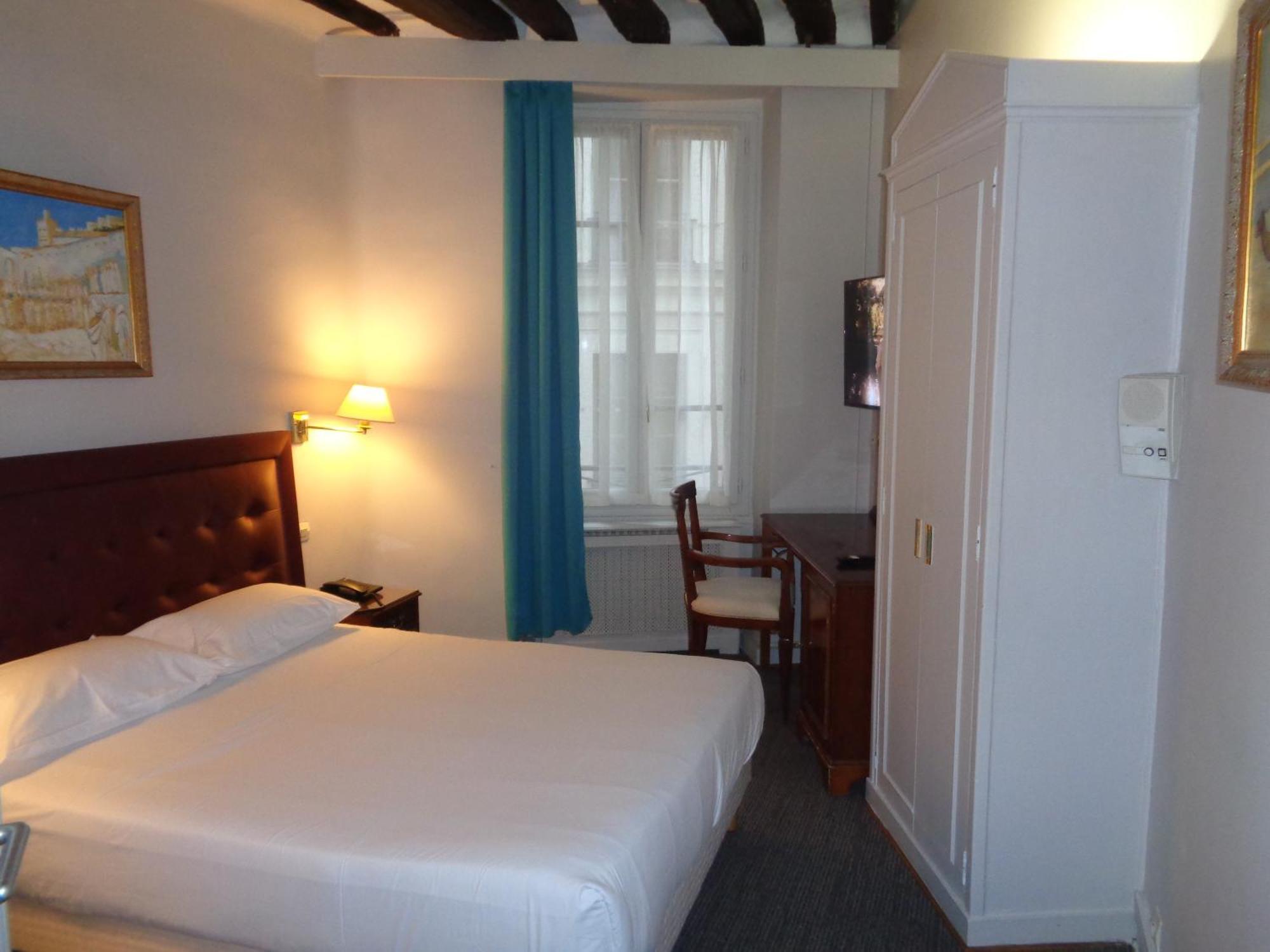 Hotel Les Degres De Notre Dame Paris Exteriör bild